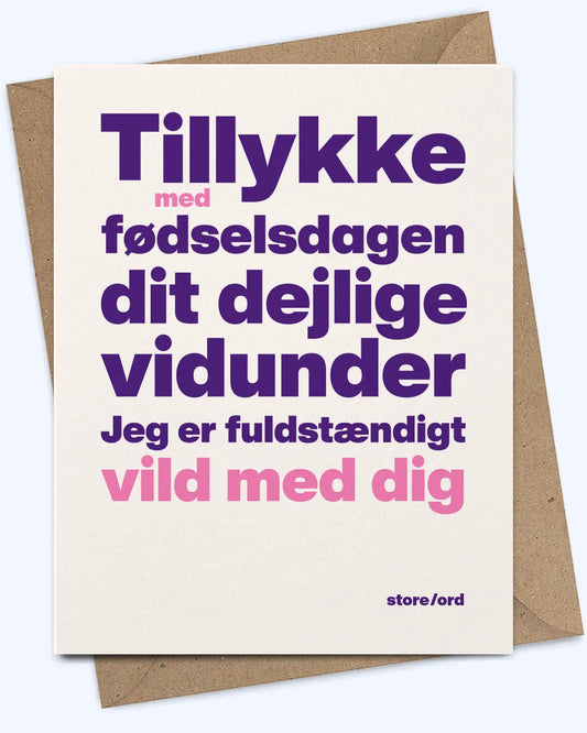 Tillykke med fødselsdagen